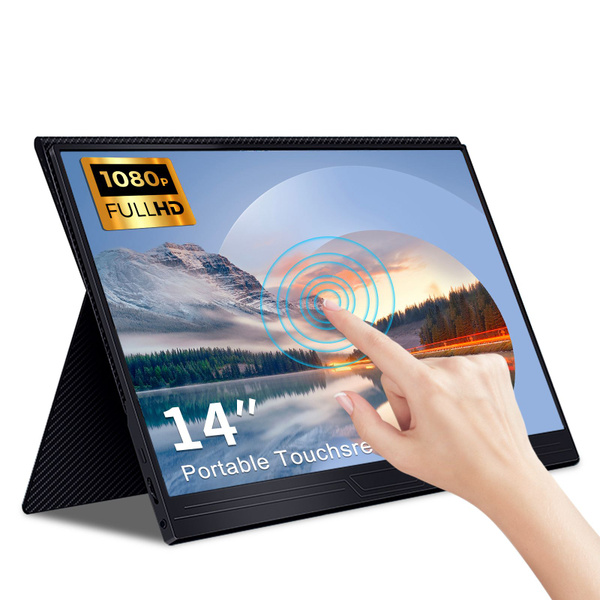 Монитор 14" touchscreen Сенсорный экран Портативный монитор 1920*1080 ...
