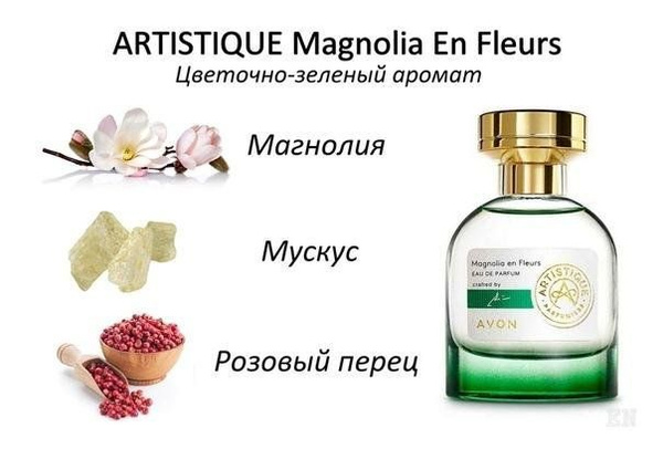 AVON Artistique Magnolia En Fleurs Вода парфюмерная 50 мл (1297454667)