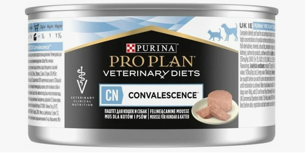 Лечебный корм для кошек Pro Plan Veterinary Diets (CN) Convalescence ...