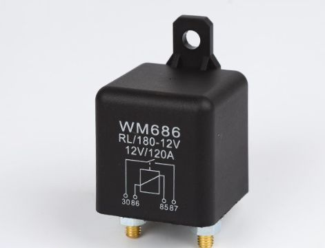 120 А 12V Мощное реле 4 контакта, нормально разомкнутое, соленоид для ...