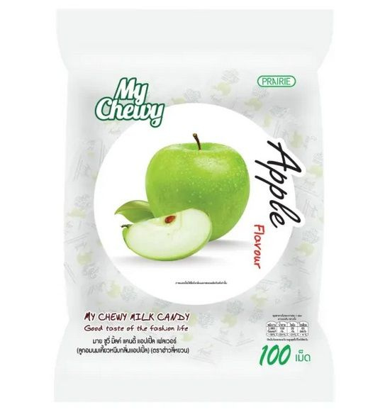 НОВЫЙ вкус! My Chewy Яблоко. Жевательные молочные конфеты My Chewy Milk ...