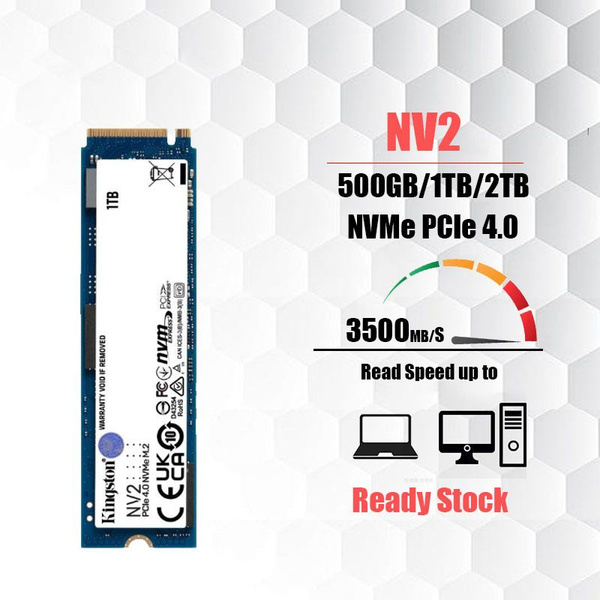 1 ТБ Внутренний SSD-диск M.2 Kingston nv2 SSD M2 для пк (M.2) - купить ...