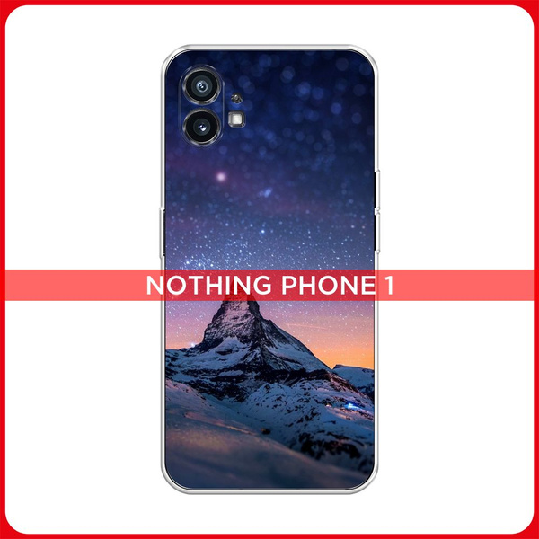 Силиконовый чехол на Nothing Phone (1) / Нотинг Фон (1) Ночные пейзажи ...