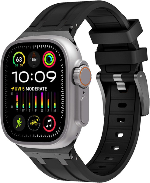 Силиконовый Apple watch series 1 2 3 4 5 6 7 8 9 SE ремешок, браслета ...