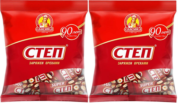 Super Step Конфеты, 196 г, 2 уп - купить с доставкой по выгодным ценам ...