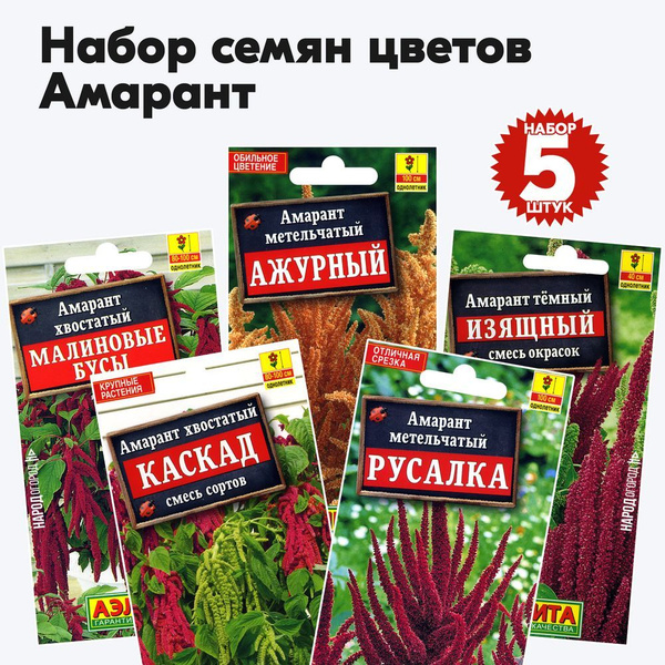 Амаранты Аэлита Набор цветов_Амаранты - купить по выгодным ценам в ...