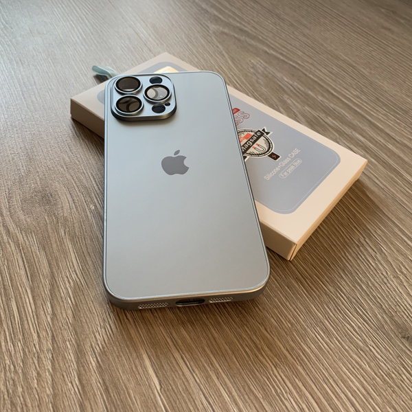 Чехол на iPhone 15 Pro Max / Айфон 15 Про Макс с MagSafe, светло ...