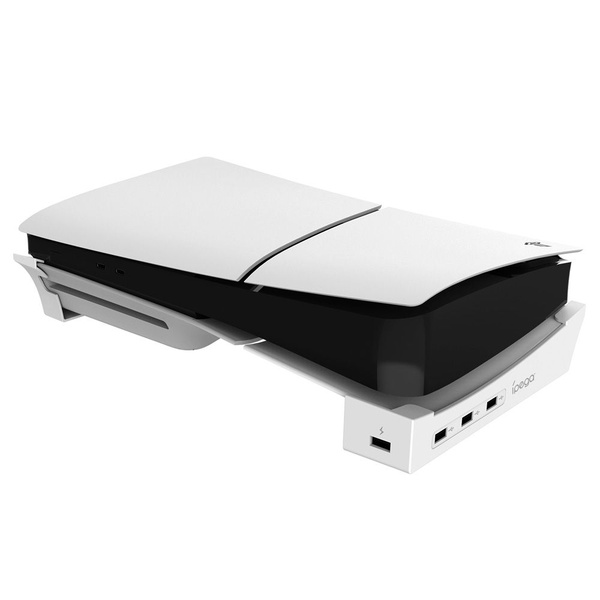 Подставка горизонтальная + разветвитель USB HUB 4-Port для PS5 Slim (PG ...