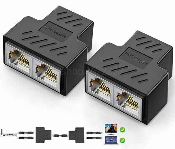 Сетевой разветвитель RJ45 Ethernet LAN, 1-2 порта - купить с доставкой ...
