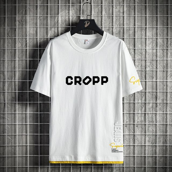 Футболка Cropp, размер 52, цвет белый, 100% Полиэфирное волокно ...