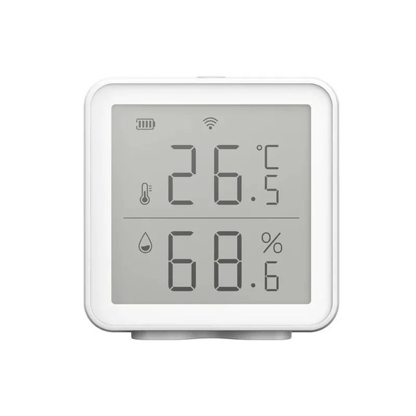 Датчик температуры и влажности Smart /Tuya Wi-Fi, комнатный гигрометр ...