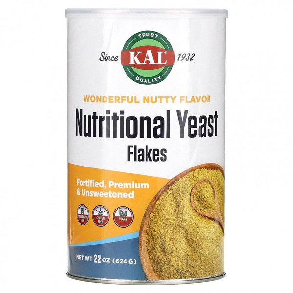 пищевые дрожжевые хлопья KAL Nutritional Yeast Flakes, 624 гр - купить ...