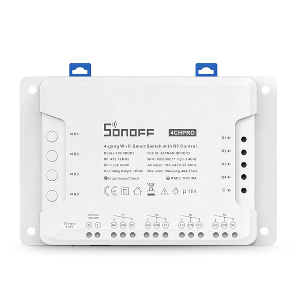Sonoff 4CH PRO R3 ITEAD 4-канальный интеллектуальный коммутатор Wi-Fi с ...
