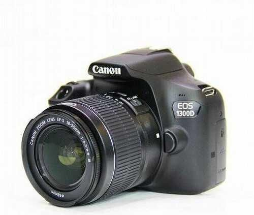 Зеркальный фотоаппарат Canon Фотоаппарат EOS 1300D Kit 18-55mm f/3.5-5. ...