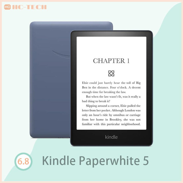 Электронная книга Amazon Kindle Paperwhite 5 (2021 г, 6,8-дюймовый ...