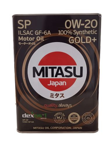 Масло моторное MITASU 0W-20 Синтетическое - купить в интернет-магазине ...