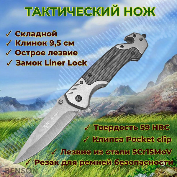 Нож туристический складной из нержавеющей стали. Походные ножи с ...