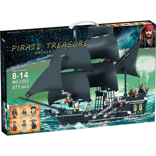 конструктор пираты карибского моря корабль черная жемчужина - купить с ...