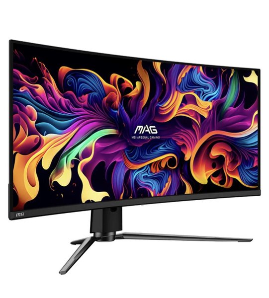 Монитор MSI QD-OLED MAG341CQP, 3440x1440 (2024), 0.03 мс, 21:9, 1000 кд ...