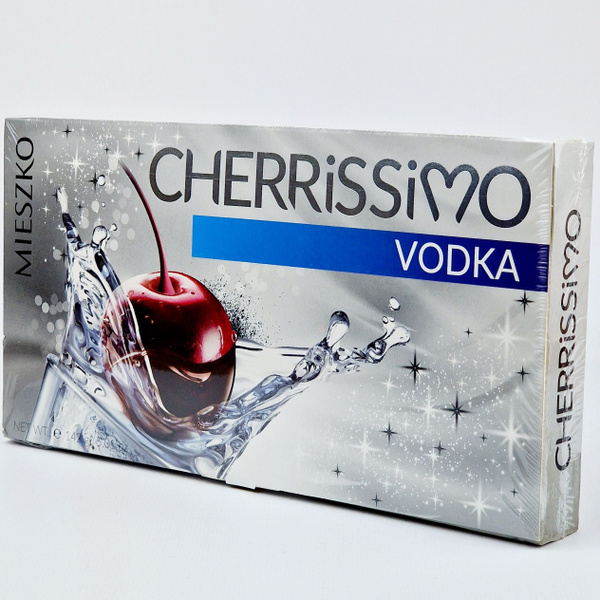 Шоколадные Конфеты с Алкоголем MIESZKO Cherrissimo Вишня с Водкой, 142 ...