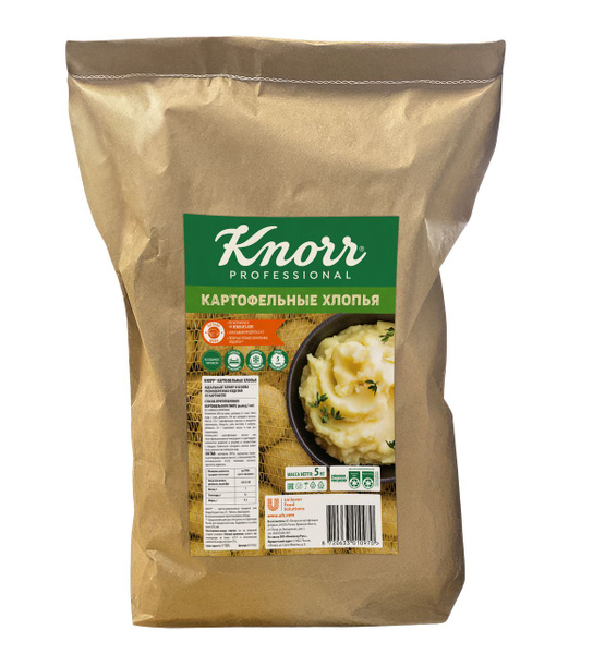 Хлопья Knorr Professional картофельные, 5кг купить на OZON по низкой ...