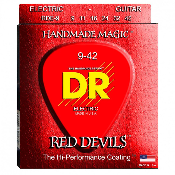 Струны для электрогитары DR String RDE-9 - купить с доставкой по ...