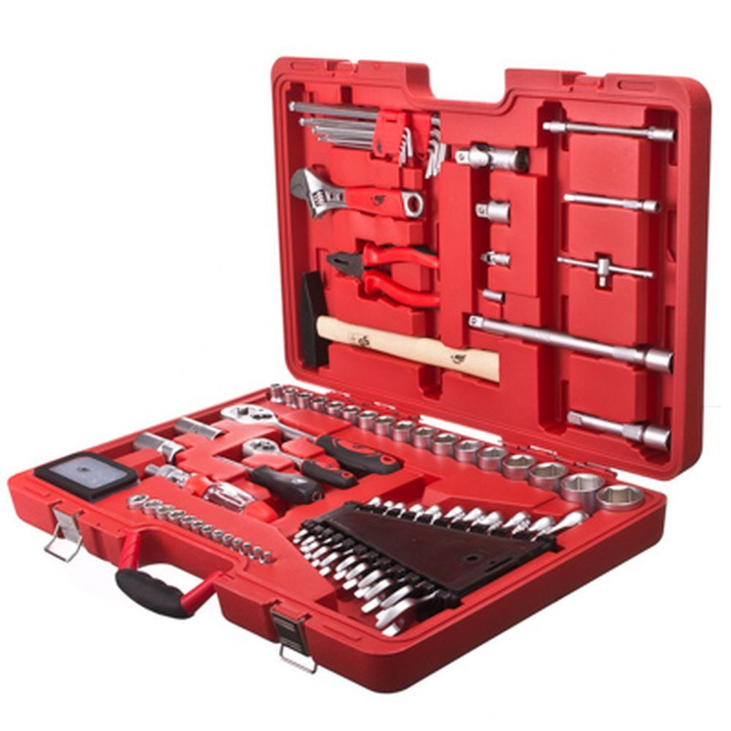 Характеристики Набор автоинструментов FALCO 98 предметов, 1/2 и 1/4 ...