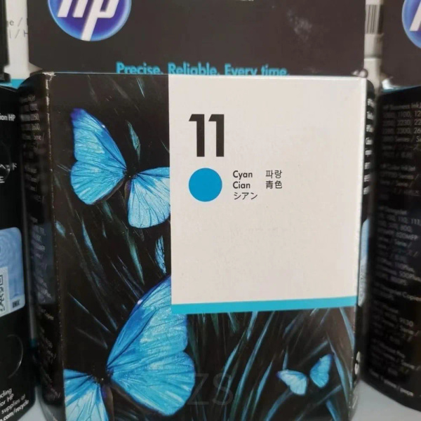 Печатающая головка HP 11 C4811A синий купить по низкой цене с доставкой ...