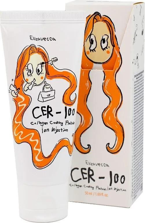 Эссенция для волос с коллагеном Elizavecca CER-100 Collagen Coating Protein Ion Injection 50 ml  #1