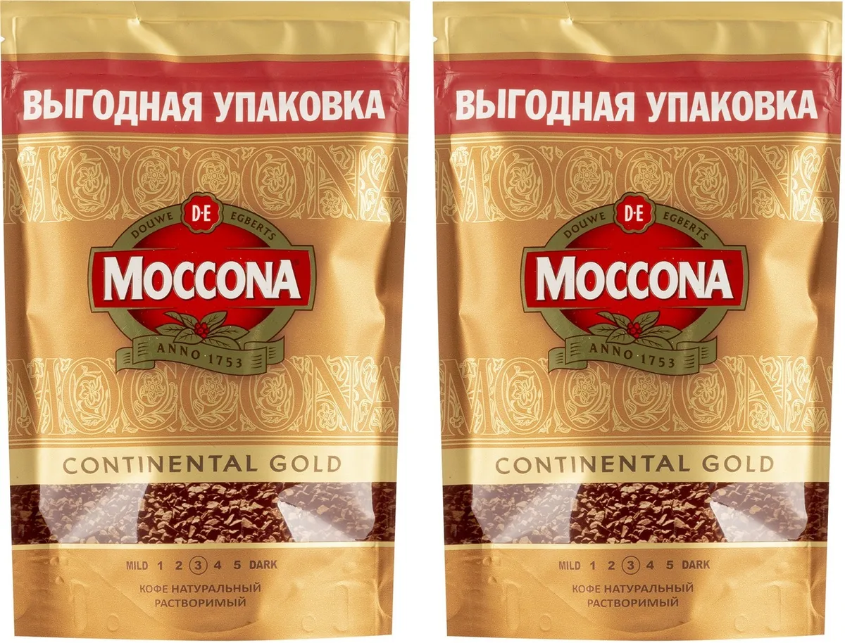 Moccona кофе cont gold раст ст б 95г фото 3