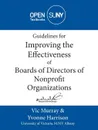 Guidelines for Improving the Effectiveness of Boards of Directors of Nonprofit Organizations - Vic Murray, Yvonne Harrison