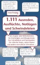 1.111 Ausreden, Ausfluchte, Notlugen und Schwindeleien - Fine Findig