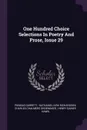 One Hundred Choice Selections In Poetry And Prose, Issue 29 - Phineas Garrett