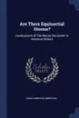 Are There Equinoctial Storms?. Development Of The Marine Barometer In American Waters - John Harrison Morrison