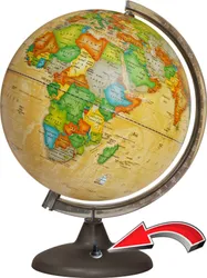 Новые глобусы на батарейках. Подсветка включается удобной кнопкой, расположенной на подставке. Это обезопасит ваших детей и  ...