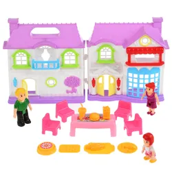 Как весело и интересно вашей дочери будет играть с таким набором мебели! Порадуйте дочку особенно милым  ...
