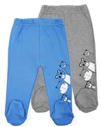 Удобный фасон с заниженным шаговым швом позволяет ползать, бегать и играть с комфортом. Модель выполнена из  ...