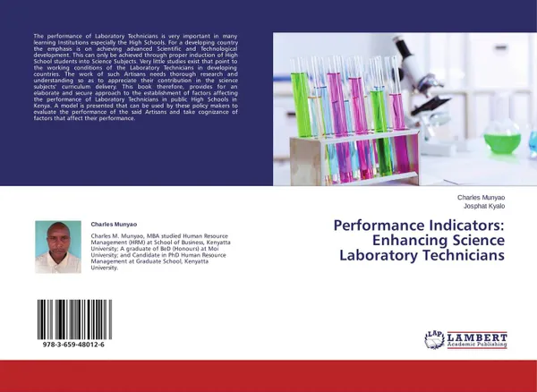 Обложка книги Performance Indicators: Enhancing Science Laboratory Technicians, Charles Munyao and Josphat Kyalo