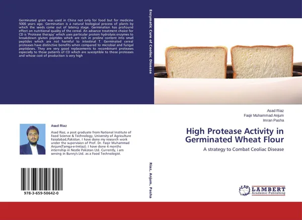 Обложка книги High Protease Activity in Germinated Wheat Flour, Asad Riaz,Faqir Muhammad Anjum and Imran Pasha