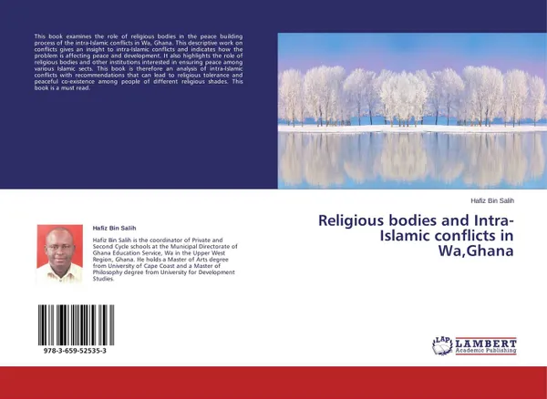 Обложка книги Religious bodies and Intra-Islamic conflicts in Wa,Ghana, Hafiz Bin Salih