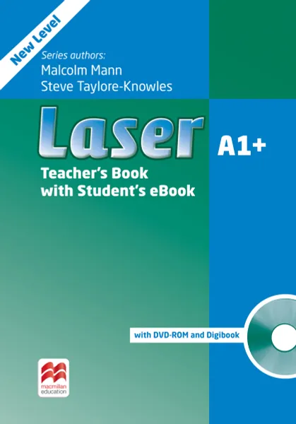 Обложка книги Laser : A1+: Teacher's Book (+ DVD-ROM, Digibook and Student's eBook Pack), Манн Малколм, Тейлор-Ноулз Стив