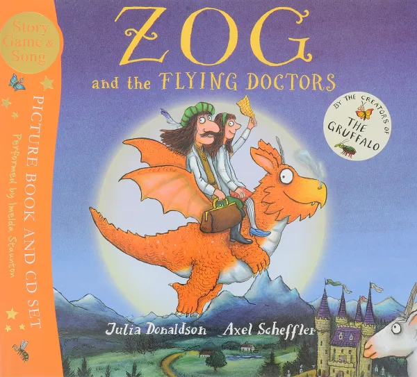 Обложка книги Zog and the Flying Doctors (+ CD), Дональдсон Джулия