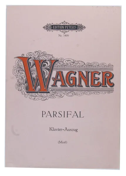 Обложка книги Wagner. Parsifal. Klavier=Auszug, Р. Вагнер