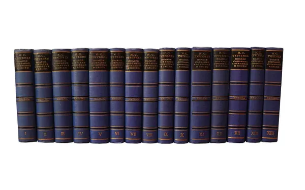 Обложка книги Тургенев И.С. Полное собрание сочинений и писем в 28 томах (комплект из 15 книг), Тургенев И.С.