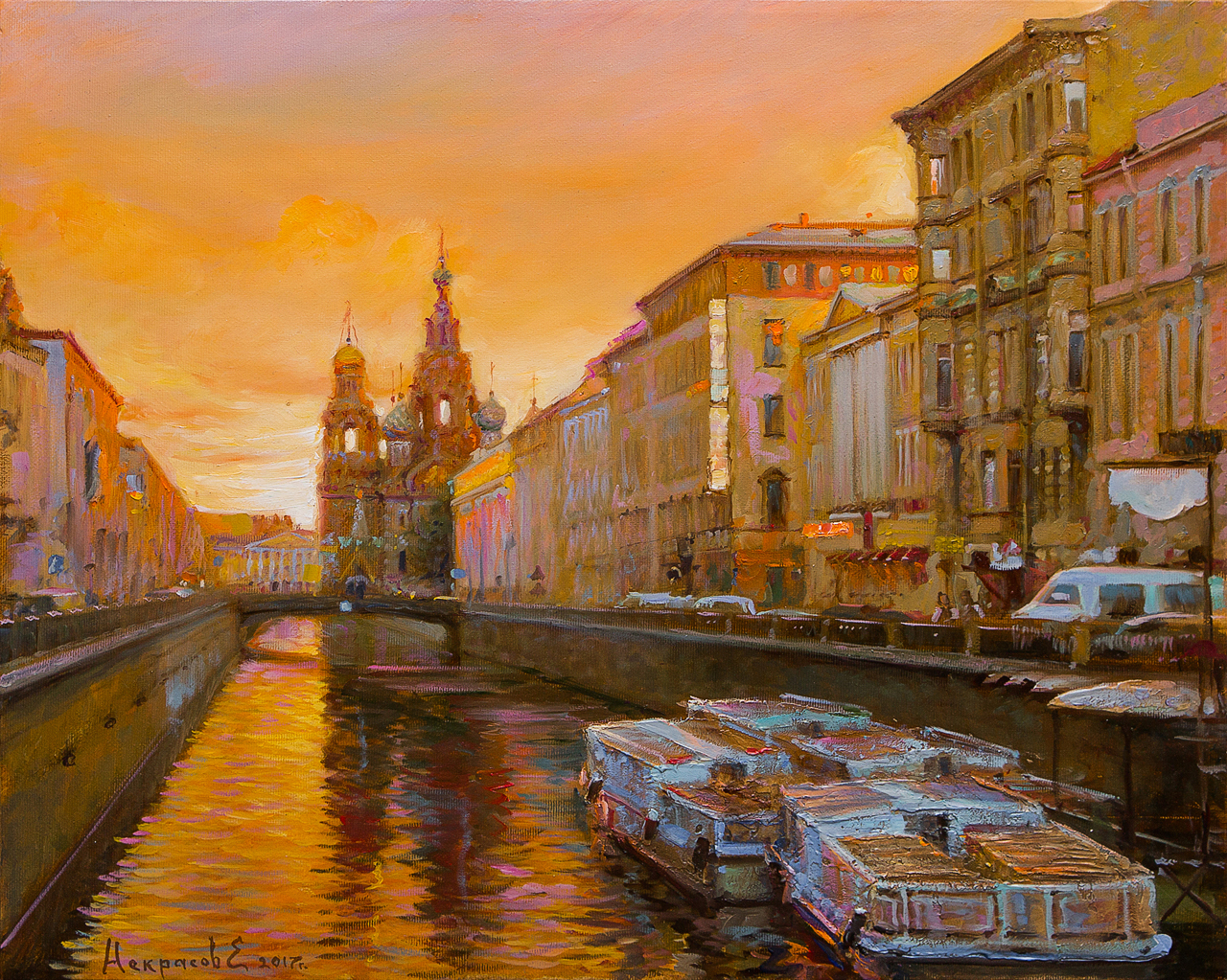 Original Landscape Oil Painting for Memorable Gift, Canvas Painting, Modern Art,