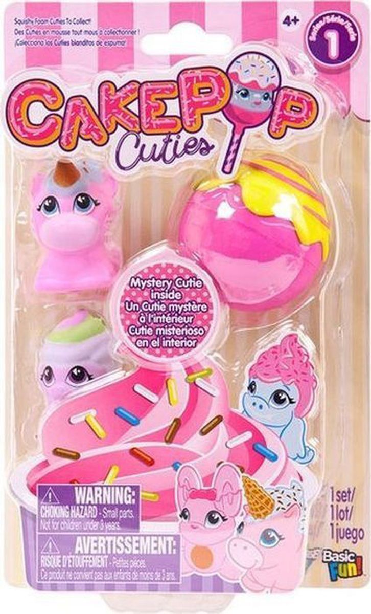 фото Мягкая игрушка Cake Pop Cuties Cake Pop Cuties 2 серия 13 см, 27120-2, в ассортименте