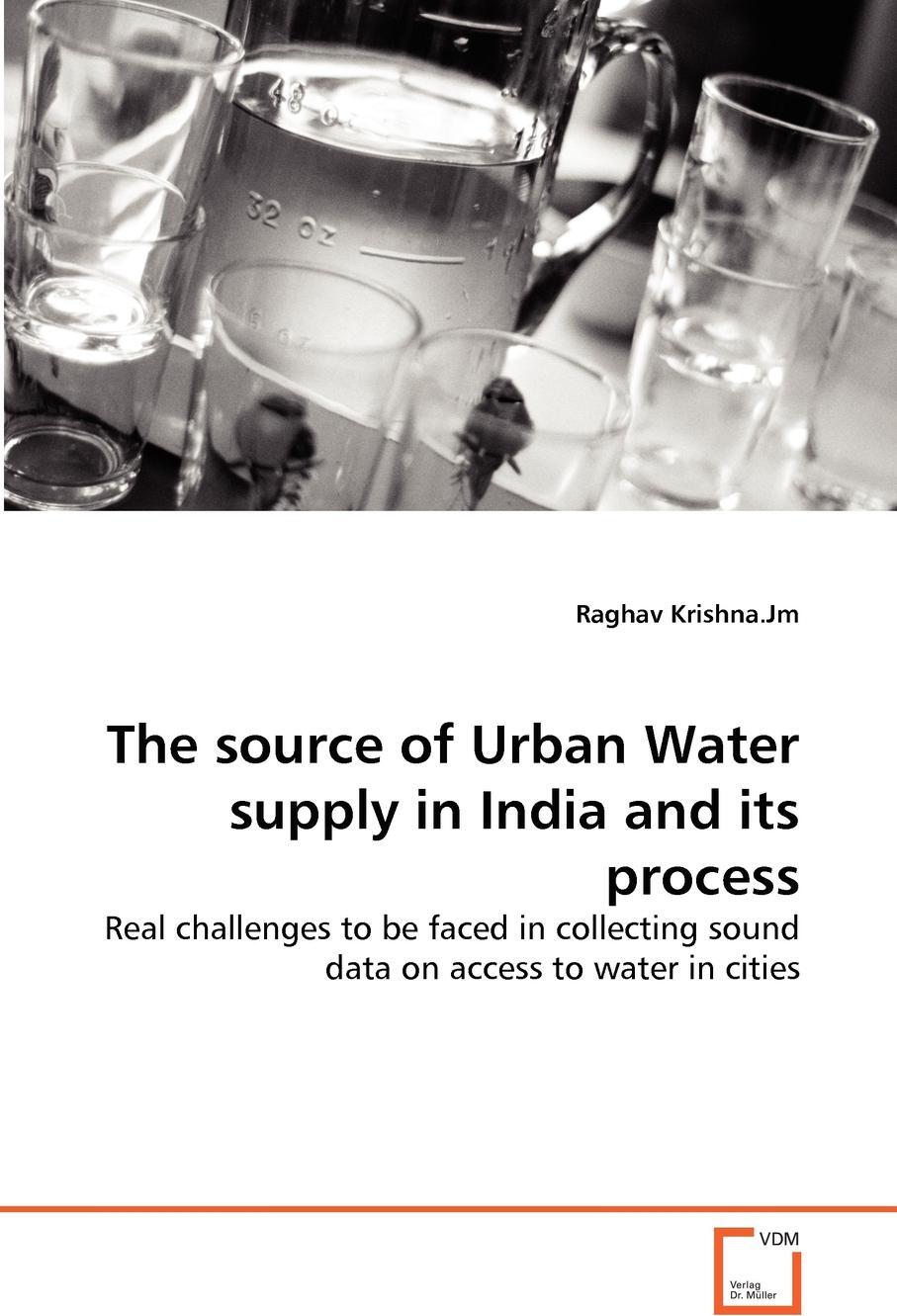 фото The source of Urban Water supply in India and its process