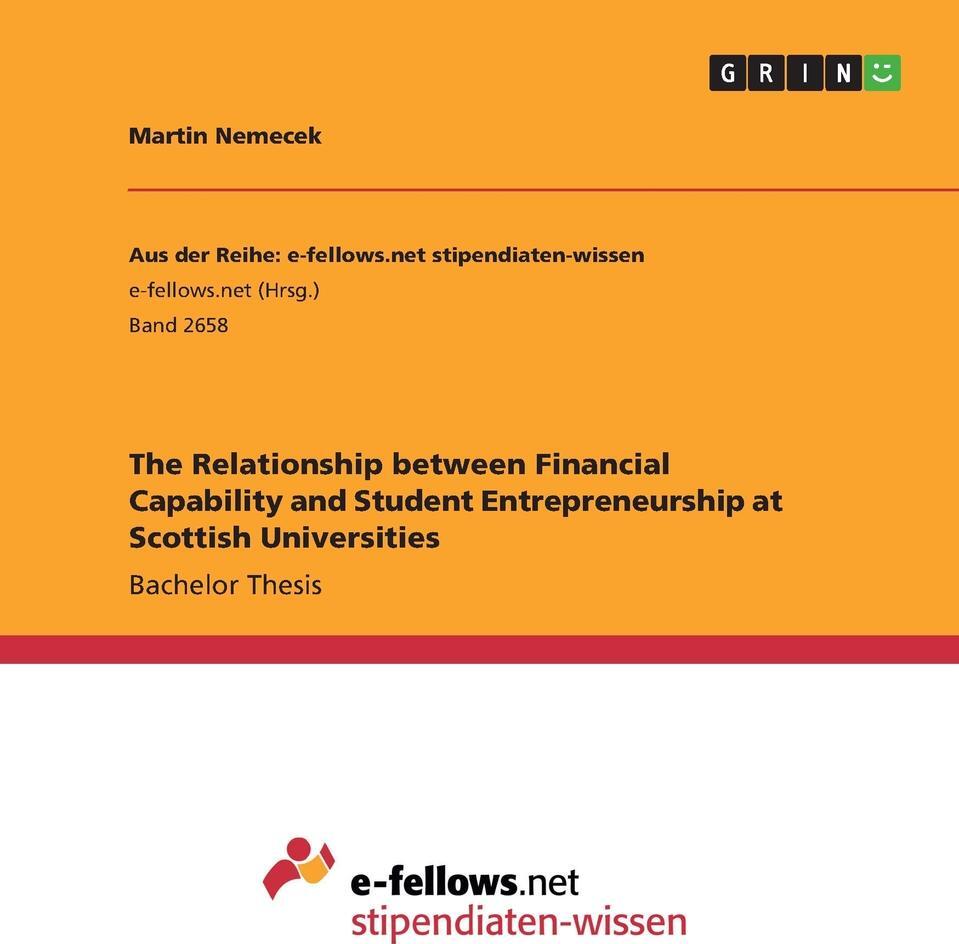 фото The Relationship between Financial Capability and Student Entrepreneurship at Scottish Universities