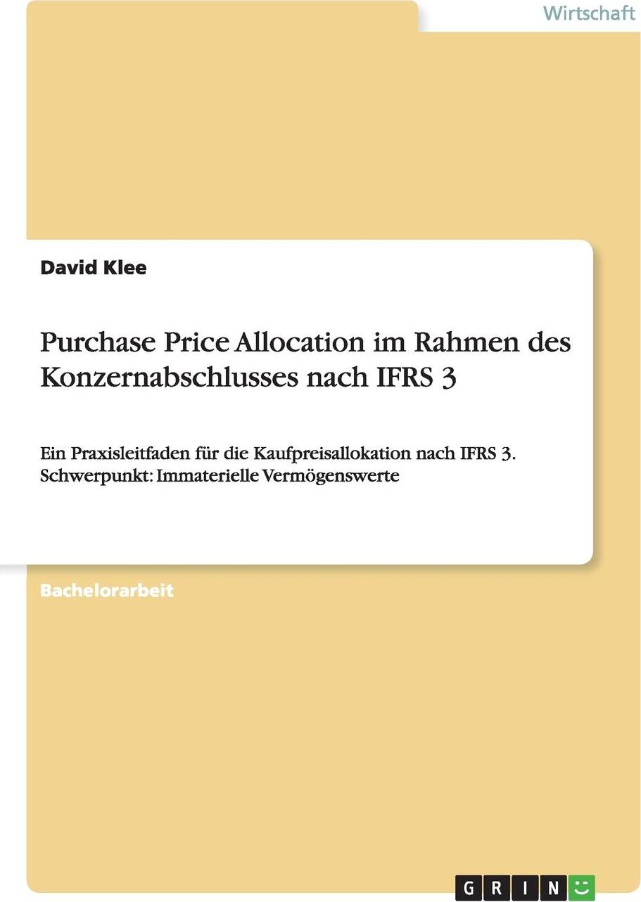 фото Purchase Price Allocation im Rahmen des Konzernabschlusses nach IFRS 3