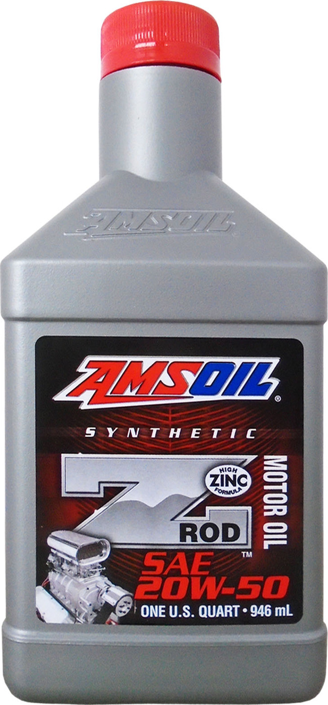 фото Моторное масло AMSOIL Z-Rod Synthetic Motor Oil SAE 20W-50 (0,946л)